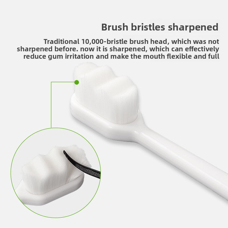 Nano Hair Toothbrush for Sensitive Gums